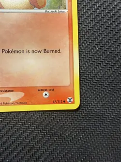 Pokemon TCG Charmander 57/112 FireRed & LeafGreen Reverse Holo NM - Image 4