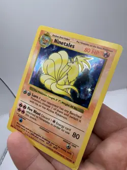 Ninetales 12/64 Holo Jungle Set WOTC 1999 Pokemon Card LP 🔥 - Image 3