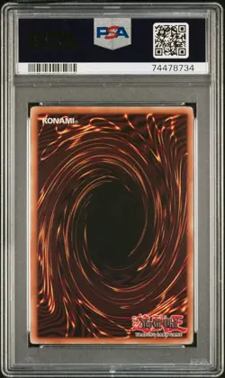 2010 YU-GI-OH! COLLECTORS TINS #EN002 BLACK-WINGED DRAGON PSA 8 - Image 2
