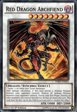 Red Dragon Archfiend - 1st Edition HSRD-EN023 - LP - YuGiOh - Image 1
