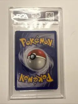 Vintage Pokemon Card Base Set II 2 Squirtle 93/130 2000 WOTC PSA 9 Mint - Image 2