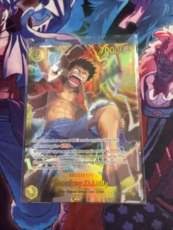 Monkey D Luffy OP15 SEC 119 Adventure On Kami’s Island ENGLISH Bell Luffy - Image 1
