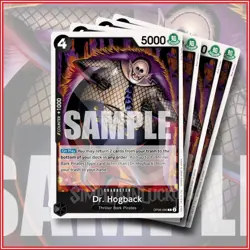 ONE PIECE TCG: Dr. Hogback OP06-090 x4 Rare | Wings of the Captain🔥 - Image 1