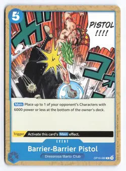 One Piece TCG - Barrier-Barrier Pistol - OP10-060 - Royal Blood - English X4 - Image 1