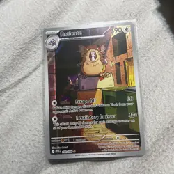 Pokemon TCG Raticate Illustration Rare 099/088 Perfect Order English - Image 1
