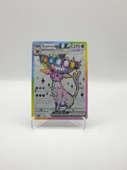 Pokemon TCG Espeon EX SVP 175 Black Star Promo Prismatic Evolutions - Image 1
