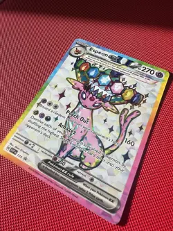 Pokemon TCG Espeon EX #175 Black Star Promo Prismatic Evolutions *Grade Ready* - Image 2