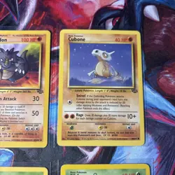 Jungle Vintage Pokemon Non Holo Unlimited Card Lot 6 Cards Old Sets Rare #13 - Image 4