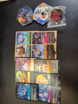 Disney Lorcana Promo Cards X10 Pin Spindowns - Image 1
