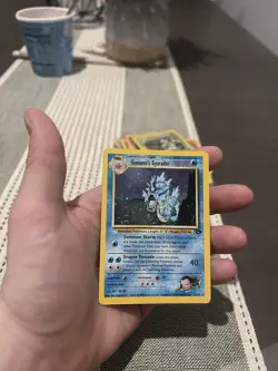 Pokemon TCG Giovanni's Gyarados Gym Challenge Holo Card 5/132 WOTC Rare LP - Image 1