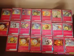 Lot Of 20 Pokemon Pink Trainer Cards Varying Sets All Nm To Mint - Image 1