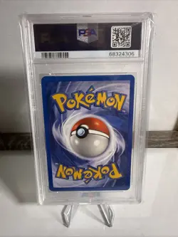 Pokemon Dark Magneton TCG Holo Rare Card 11/82 Unlimited PSA 5 - Image 2