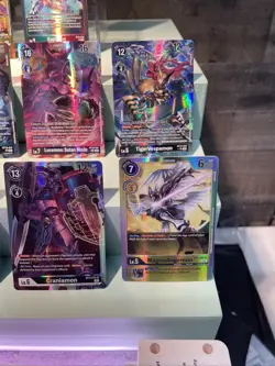 Digimon Card Game: Lot Of 30 Rarity Cards Via Google - Image 2