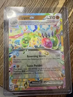 Pokemon TCG Flygon EX Double Rare Card 106/191 Surging Sparks SV08 English - Image 1