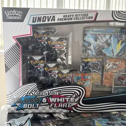Pokemon TCG Unova Heavy Hitters Premium Black Bolt & White Flare Card Collection - Image 2