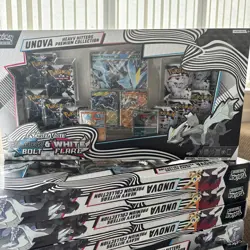 Pokemon TCG Unova Heavy Hitters Premium Black Bolt & White Flare Card Collection - Image 3