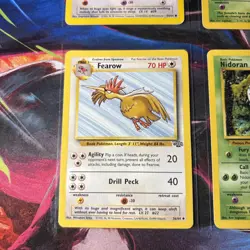 Jungle Vintage Pokemon Non Holo Unlimited Card Lot 6 Cards Old Sets Rare #12 - Image 5