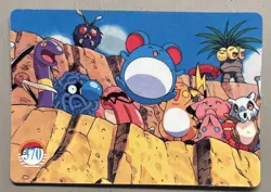 Pokemon Card HOLO Psyduck & Friends #378 Vending Machine Marill 370 - Image 3