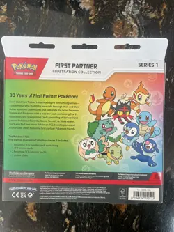 Pokemon Trading Card Game (TCG): First Partners Illustration Collection Series 1 - Image 2