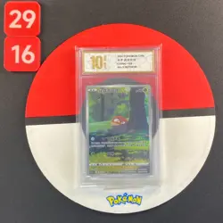 Hisuian Voltorb AR CS5bC-129/128 Pokemon Card Chinese Grade10 - Image 1