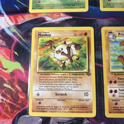 Jungle Vintage Pokemon Non Holo Unlimited Card Lot 6 Cards Old Sets Rare #11 - Image 5