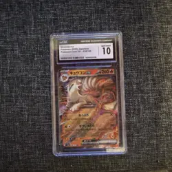 Pokemon Card 151 Ninetales ex #038/165 CGC 10 Graded Card 2023 Japanese - Image 1