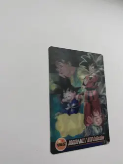 Goku Gohan 3D Lenticular Dragon Ball Z Morinaga W30 Card 465 Japan - Image 1