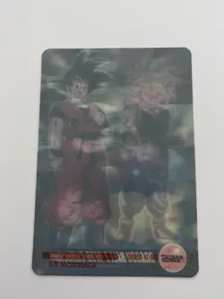 Goku Gohan 3D Lenticular Dragon Ball Z Morinaga W30 Card 465 Japan - Image 4
