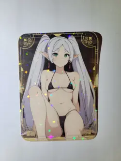 Sexy Frieren Goddess Story ACG Anime Waifu Hunny Bunnies Trading Card - Image 1