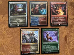 *Non-Foil* Throne Of Eldraine PROMO PACK CARDS (5) MTG ELD NM/MT Alt Art - Image 1