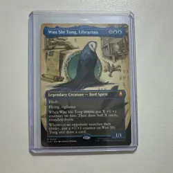 Magic: The Gathering Wan Shi Tong, Librarian Legendary Creature Blue M0320 - Image 1