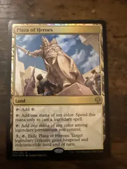 Plaza of Heroes Dominaria United Foil - Image 1