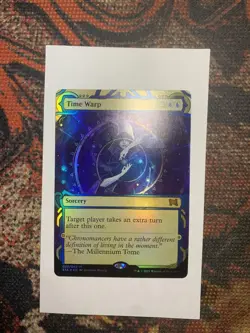 MTG Foil Time Warp Strixhaven Mystical Archive Near Mint Free Shipping - Image 1