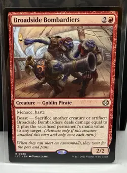 Magic The Gathering MTG BROADSIDE BOMBARDIERS The Lost Caverns of Ixalan NM - Image 1