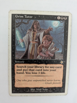 Grim Tutor Portal Starter MTG Played Free shipping with tracking - Image 1