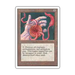 WOTC MtG Unlimited Nevinyrral's Disk (R) VG - Image 1