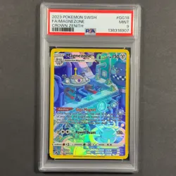 PSA 9 Magnezone GG18/GG70 Crown Zenith: Galarian Gallery Holo Pokemon TCG - Image 1