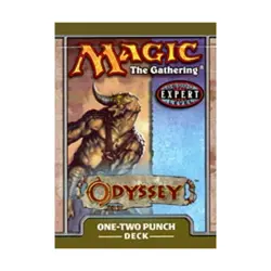 WOTC MTG Theme Decks Odyssey Block Odyssey - One-Two Punch SW (EX/New) - Image 1