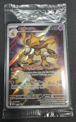 Alakazam 009 Promo Mega Evolution Pokemon SEALED - Pokemon TCG - Image 1