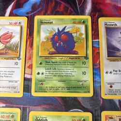 Jungle Vintage Pokemon Non Holo Unlimited Card Lot 6 Cards Old Sets Rare #14 - Image 3
