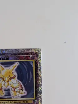 Pokemon Alakazam TCG Legendary Collection 1/110 Reverse Holo Unlimited Rare - Image 3