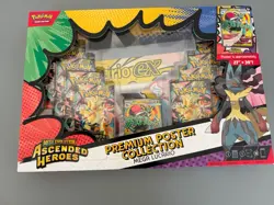 Pokemon TCG - Ascended Heroes Premium Poster Collection Mega Lucario ✅ - Image 1