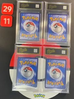 4pcs Pokemon Pikachu V-UNION S-P 109-112 TCG Card Chinese Grade10 2911 - Image 2