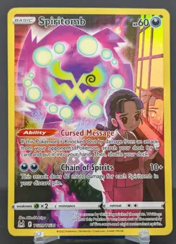 Pokemon Spiritomb #TG09/TG30 English Lost Origin Trainer Gallery - Image 1