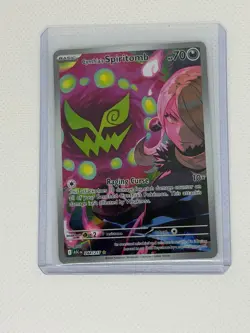 Pokemon Cynthia's Spiritomb 244/217 Me: Ascended Heroes Holo Illustration Rare - Image 1