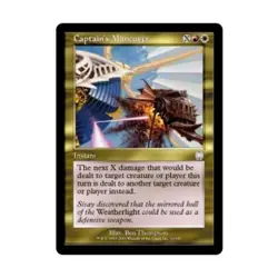 WOTC MtG Apocalypse Captain's Maneuver (U) (Foil) NM - Image 1