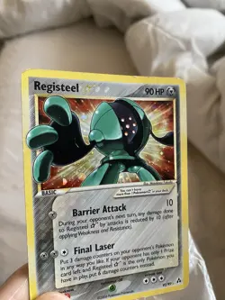 Pokemon 2006 EX Legend Maker Gold Star 92/92 Registeel-Holo Card - Image 1