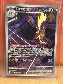 Pokemon Toxtricity 103/094 NM Illustration Rare Phantasmal Flames - Image 1