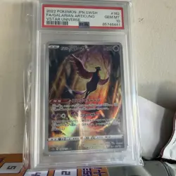 2022 Pokemon JPN SWSH VStar Universe Galarian Articuno Full Art 182 PSA 10 - Image 3