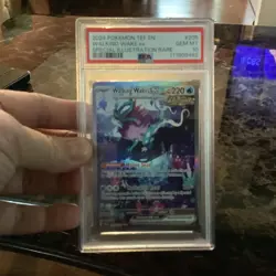 Pokemon TCG Walking Wake EX Scarlet & Violet Temporal Forces 205/162 PSA 10 - Image 1